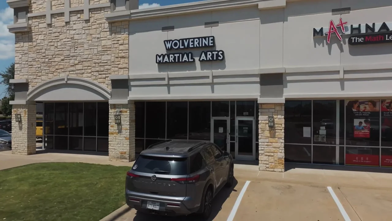 The entrance to Wolverine Martial Arts
